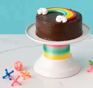 Queque Chocolate ArcoIris (4 a 6 porc)