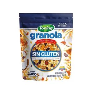 Granola coco toning sin gluten x 450 grs bolsa