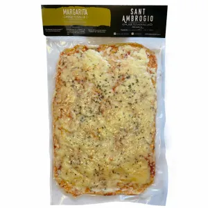 PIZZA SANT AMBROGIO MARGARITA MASA FOCACCIA