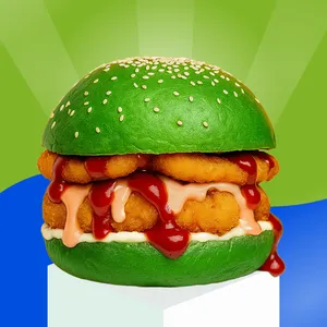 Hamburguesa simple Smoke House