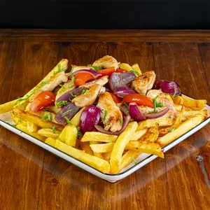 Chorrillana de Pollo Saltado