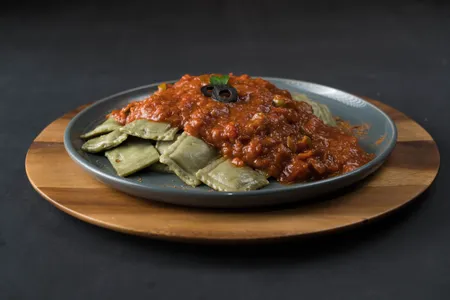 Ravioli de espinaca