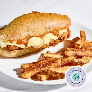 Sándwich milanesa napolitana