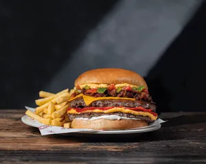 Pepperoni Rockstar + Fries