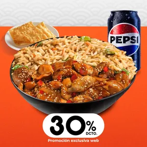 Wok Combo Pollo Teriyaki 30%