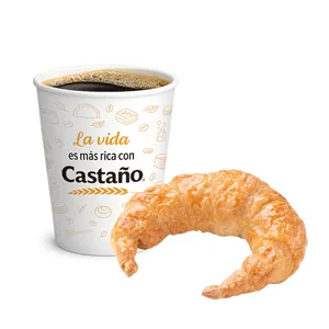 Café mediano + Medialuna