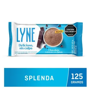 CHOCOLATE LYNE 125GR CON SPLENDA