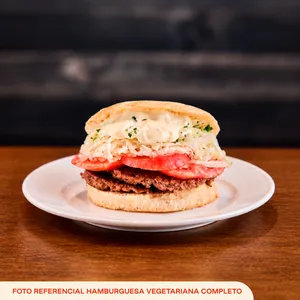 Sándwich de Hamburguesa Vegetariana