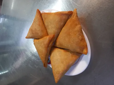 Camaron mandarin con queso