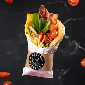 50% OFF - Waffles Clásicos (Dulce o Salado)