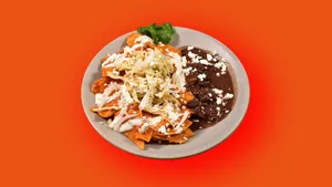 Chilaquiles con Pollo