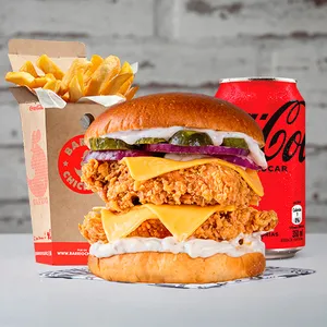 Combo Big Doble Triple Queso