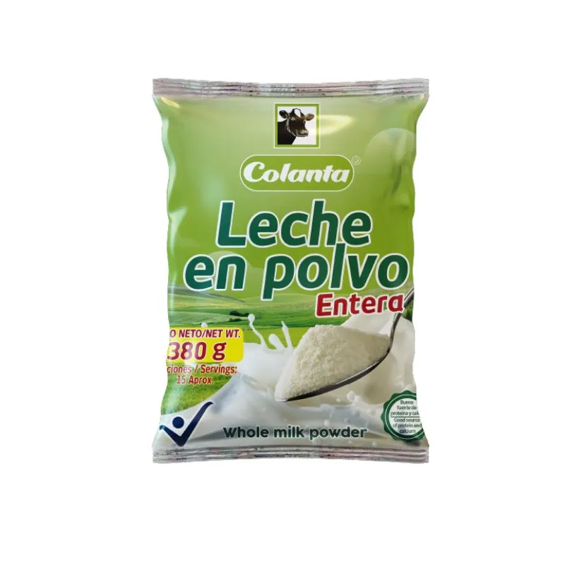 LECHE EN POLVO COLANTA 380G ENTERA LECHE EN POLVO COLANTA 380G ENTERA