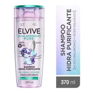 SHAMPOO ELVIVE HIALURONICO PURE X 370 ML