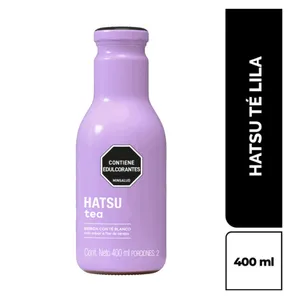 Bebida con te blanco hatsu flor de cerezo x 400 ml