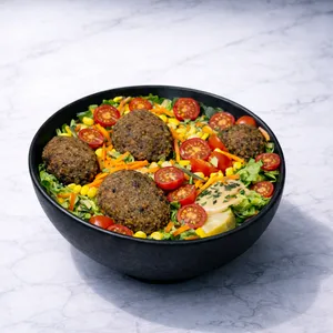 Ensalada con Falafel