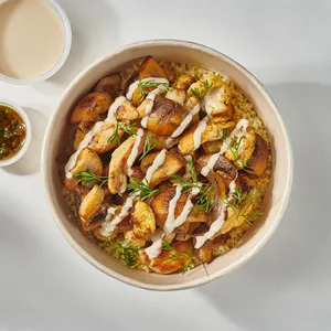 Bowl de Pollo Medio Oriente