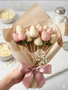 Ramo fresas rosas