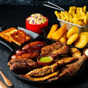 Parrilla vikinga individual