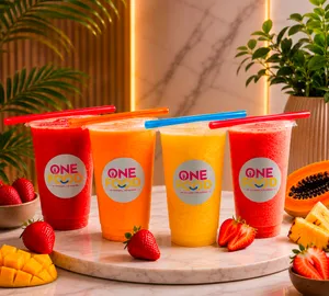 Combo juice 16 oz sin leche