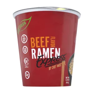 Ramen Express Beef Vaso BY CHEF WOO