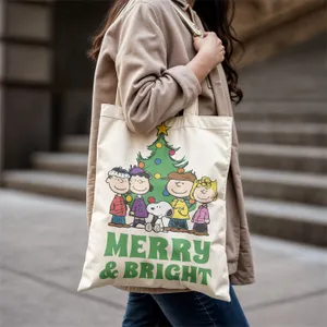 BOLSO DE SNOOPY NAVIDAD