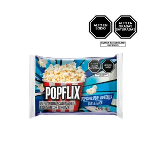Pop Corn Popflix Mantequilla x 90 g