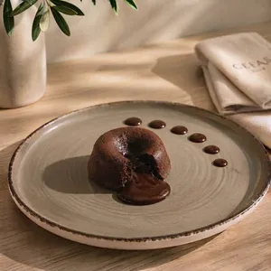 Volcán de chocolate