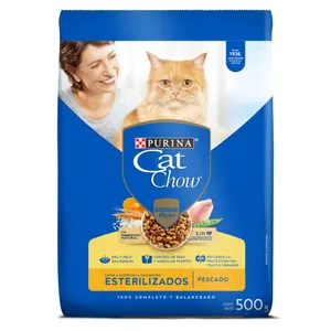CONCENTRADO CAT CHOW ESTERILIZADOS  X 500 GRS