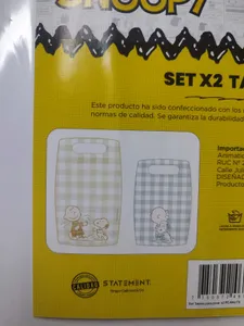 TABLA DE PICAR X 2 SNOOPY
