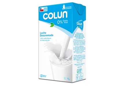 Leche Descremada Colun 1 lt