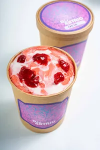 Sorbete de fresa