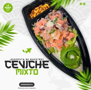 Ceviche en Barco