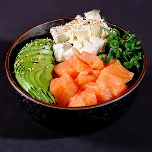 Gohan de salmon