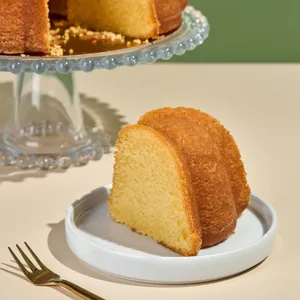 Porción torta casera de yogurt