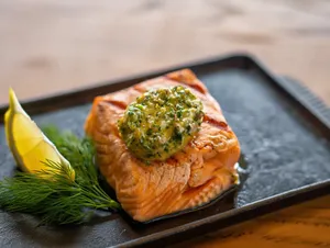 Lomo de Salmon Grillado 200grs