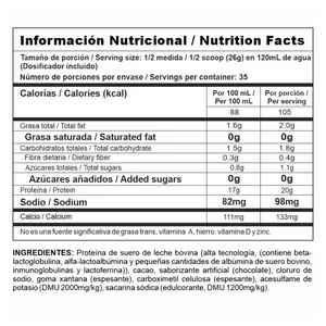 WHEY PROTEIN BI PRO CLASIC CHOCOLATE X 910 GRS