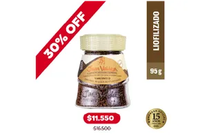 Café Liofilizado Vanicanela 95 g