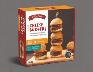 Mini Cheeseburger 9 unid