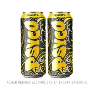Pack (2 Rtd Psyco Golden Squad x 473 Ml)