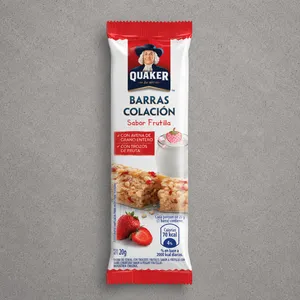Barra quaker frutilla
