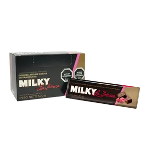 Barra Milky Frambuesa x 50g x 10 pzs