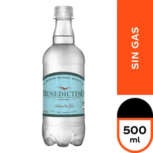 Agua Benedictino Sin Gas 500ml