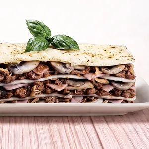 Lasagna de la casa