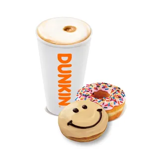 Macchiato L + 2 Donuts