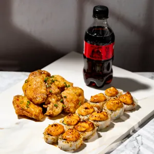 10 Makis + 6 Alitas + Gaseosa