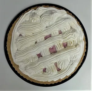 Pie de frambuesas