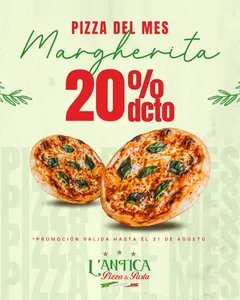 Promo pizza Magherita