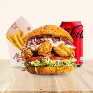 Combo + New Orleans Shrimp P’boy