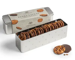 Lata metálica galleta florentina 300 grs